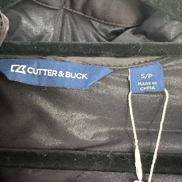 Women's Baltimore Ravens Cutter & Buck Black Full-Zip Hoodie Puffer Jacket NWT - Picture 7 of 11